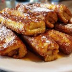 Pumpkin French Toast Roll-Ups