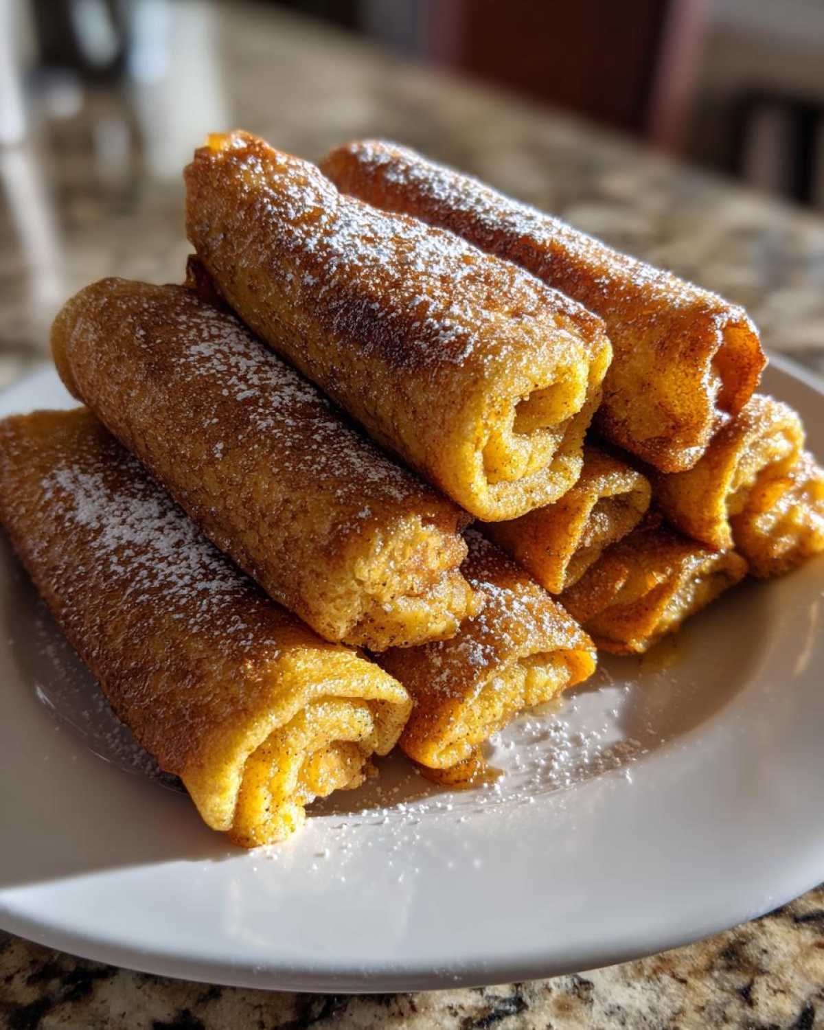 Pumpkin French Toast Roll-Ups - detail 4