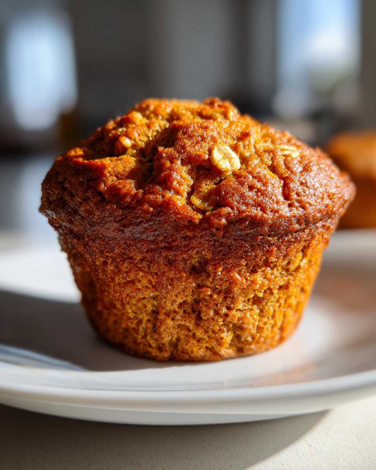 Pumpkin Oat Muffins - detail 4