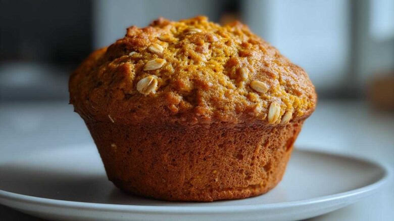 Pumpkin Oat Muffins