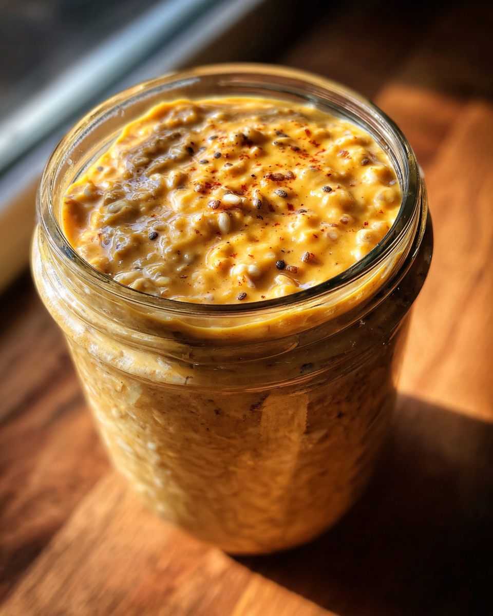 Pumpkin Pie Overnight Oats - detail 2