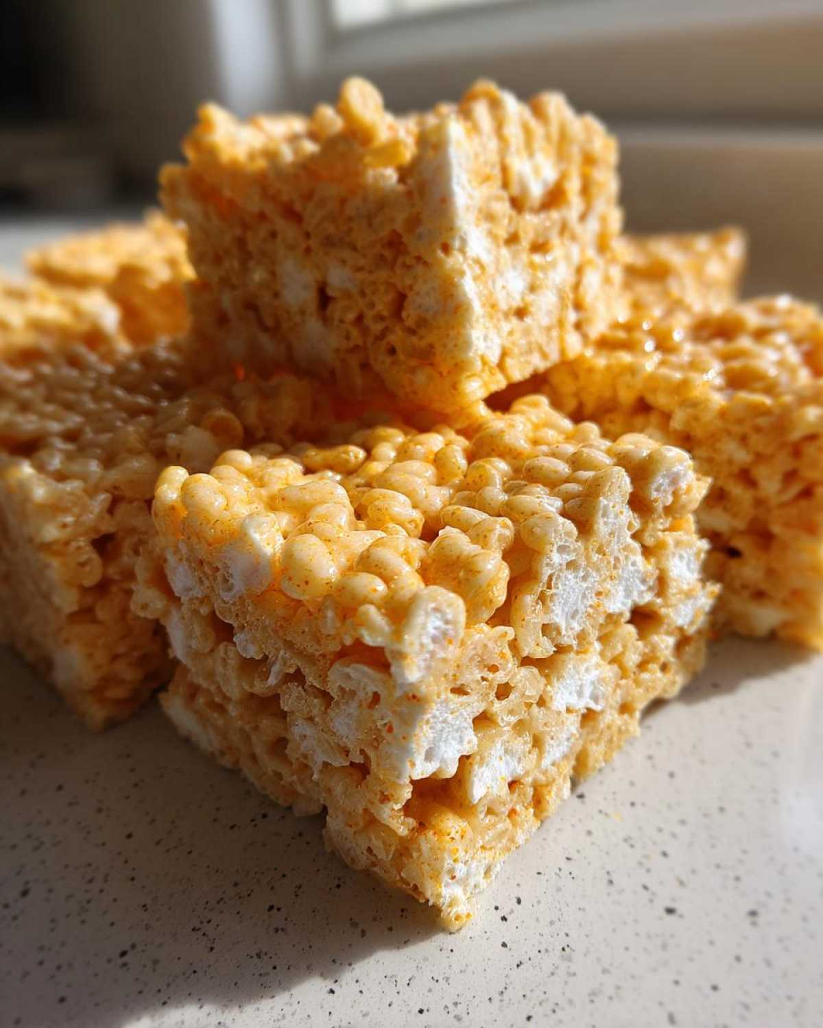 Pumpkin Rice Krispie Treats - detail 4