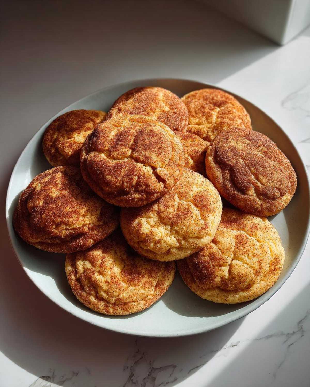 Pumpkin Snickerdoodle Cookies - detail 1