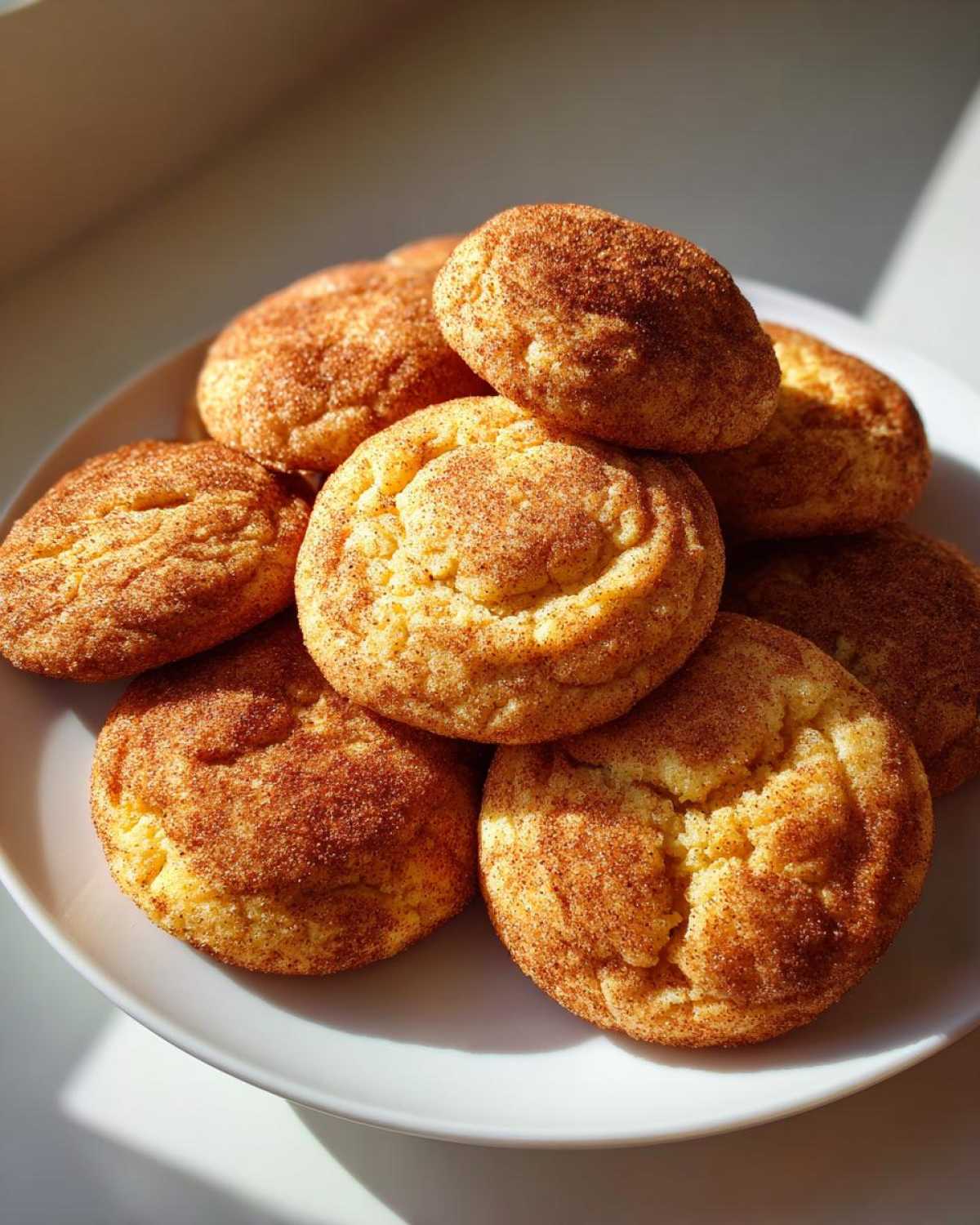 Pumpkin Snickerdoodle Cookies - detail 3