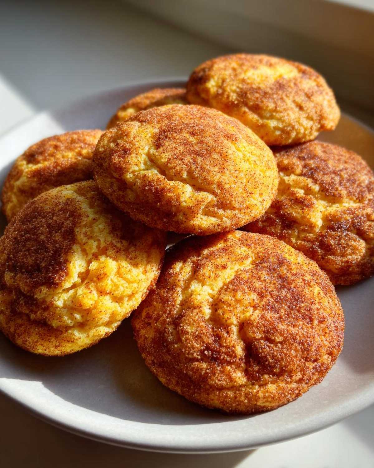 Pumpkin Snickerdoodle Cookies - detail 4