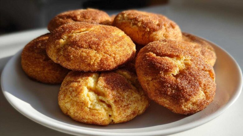 Pumpkin Snickerdoodle Cookies