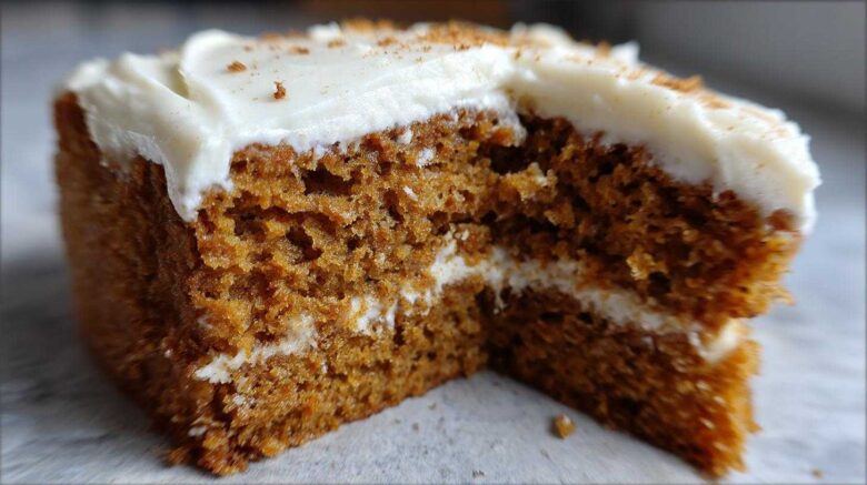 Pumpkin Spice Cake with Cream Cheese Frosting