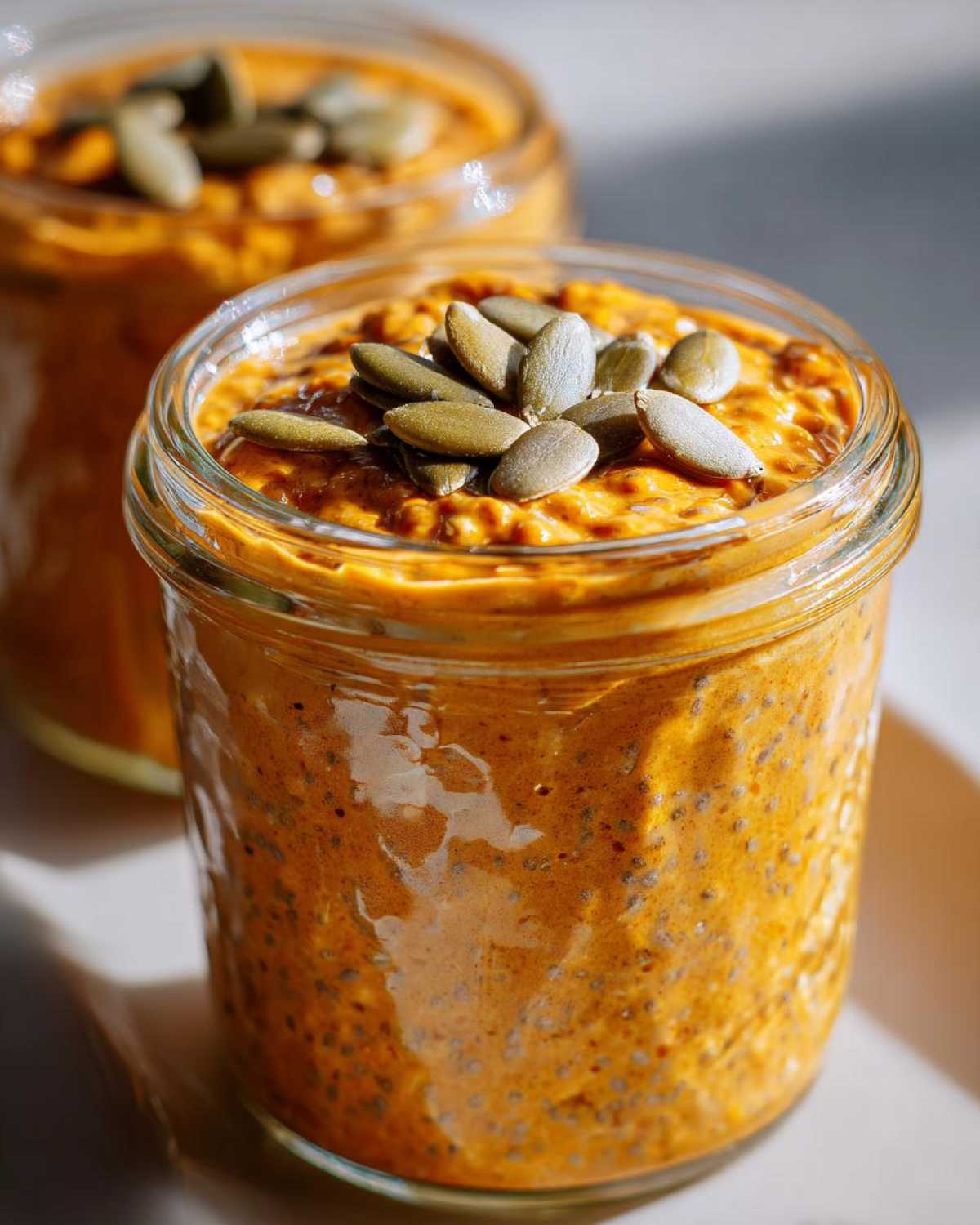 Pumpkin Spice Chia Pudding - detail 1