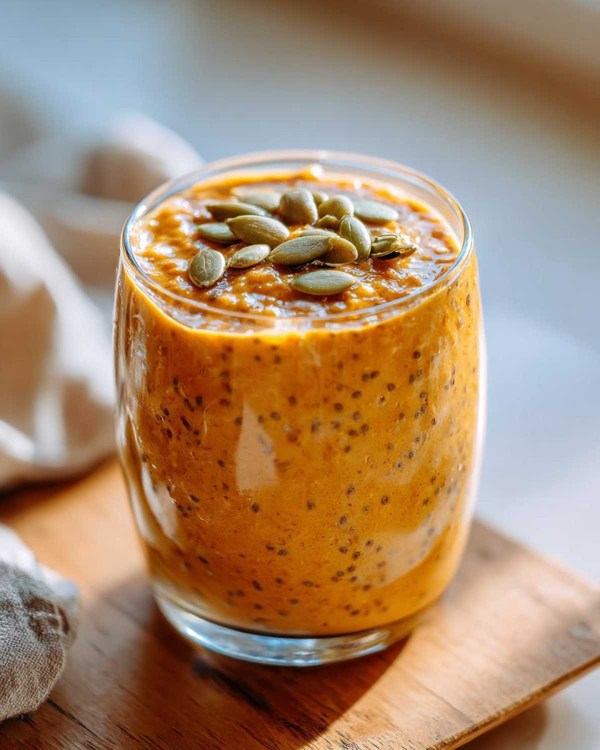 Pumpkin Spice Chia Pudding - detail 2
