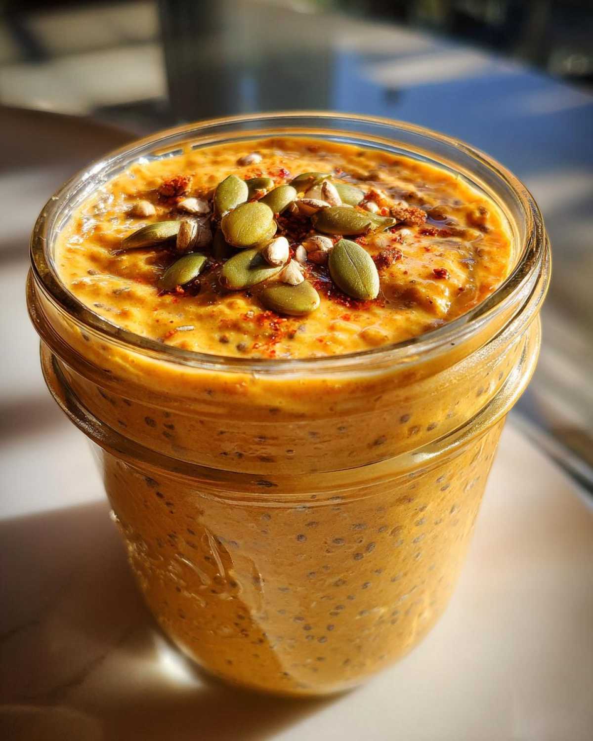 Pumpkin Spice Chia Pudding - detail 3