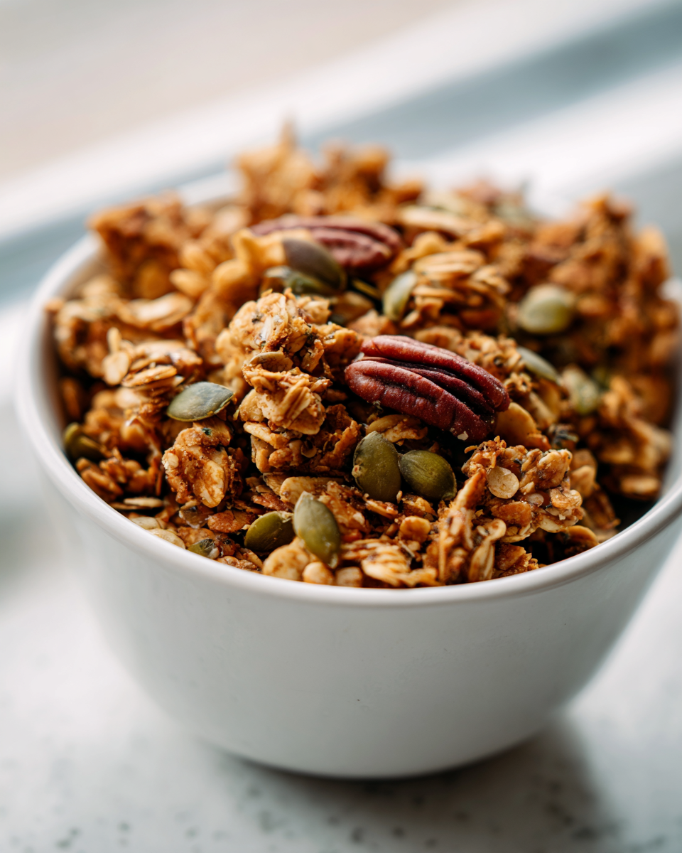 Pumpkin Spice Granola - detail 2