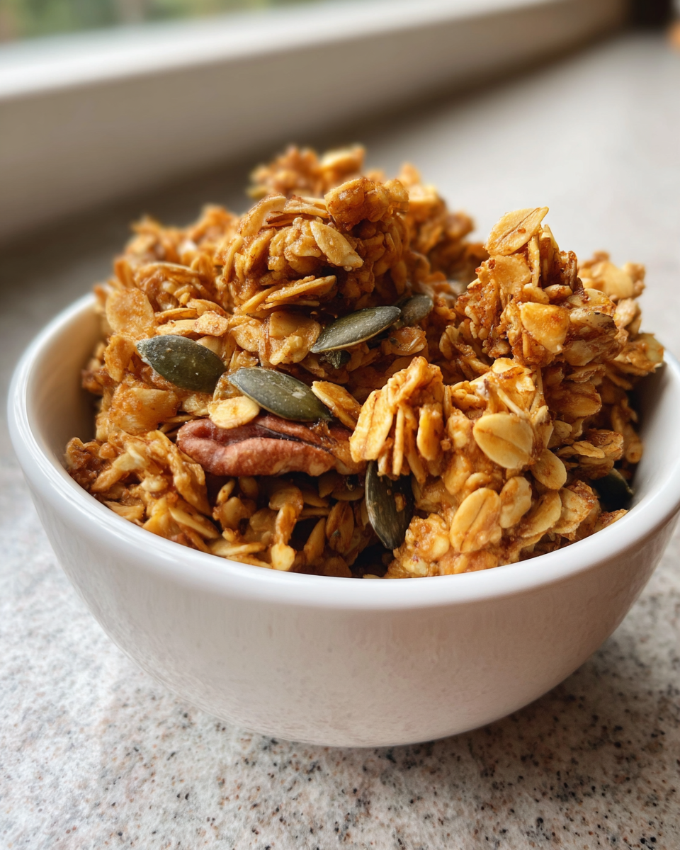 Pumpkin Spice Granola - detail 3
