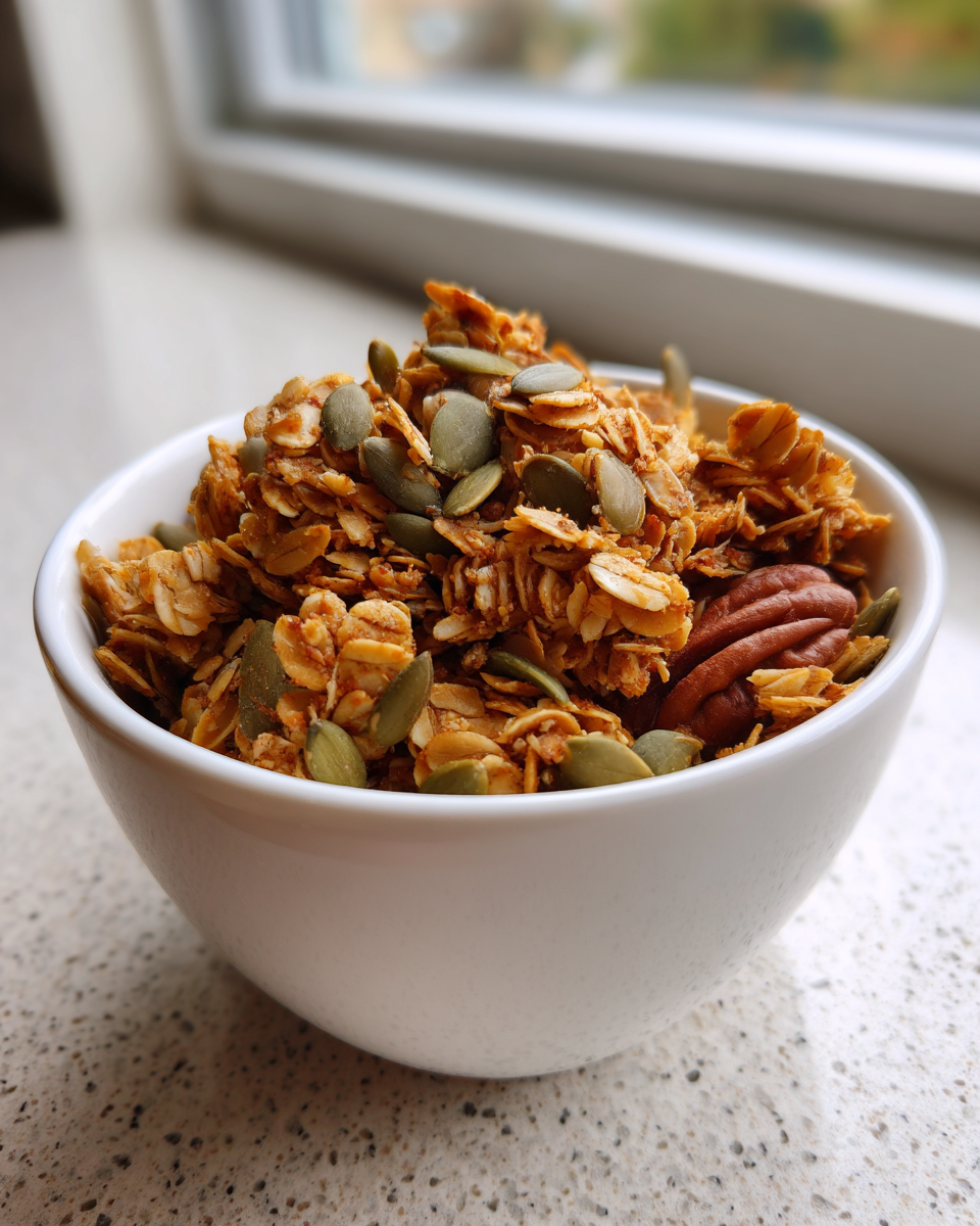 Pumpkin Spice Granola - detail 4