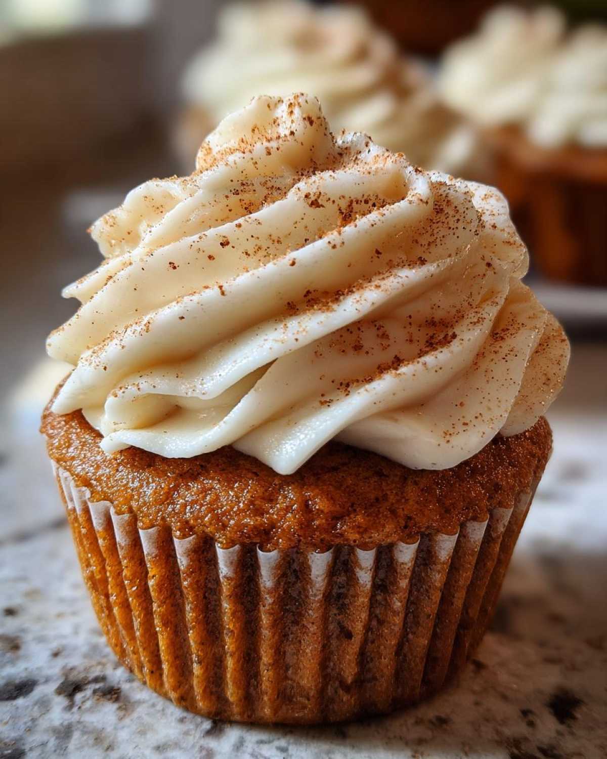 Pumpkin Spice Latte Cupcakes - detail 1