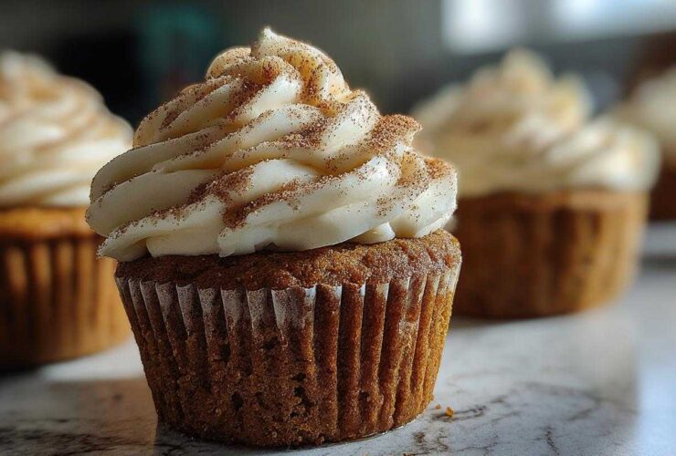Pumpkin Spice Latte Cupcakes