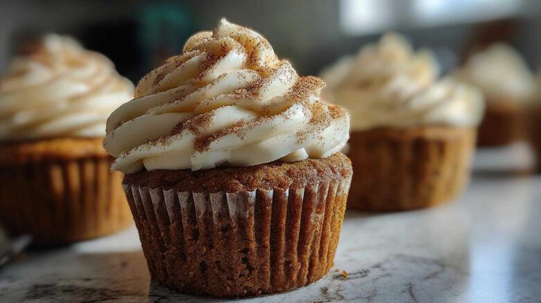Pumpkin Spice Latte Cupcakes