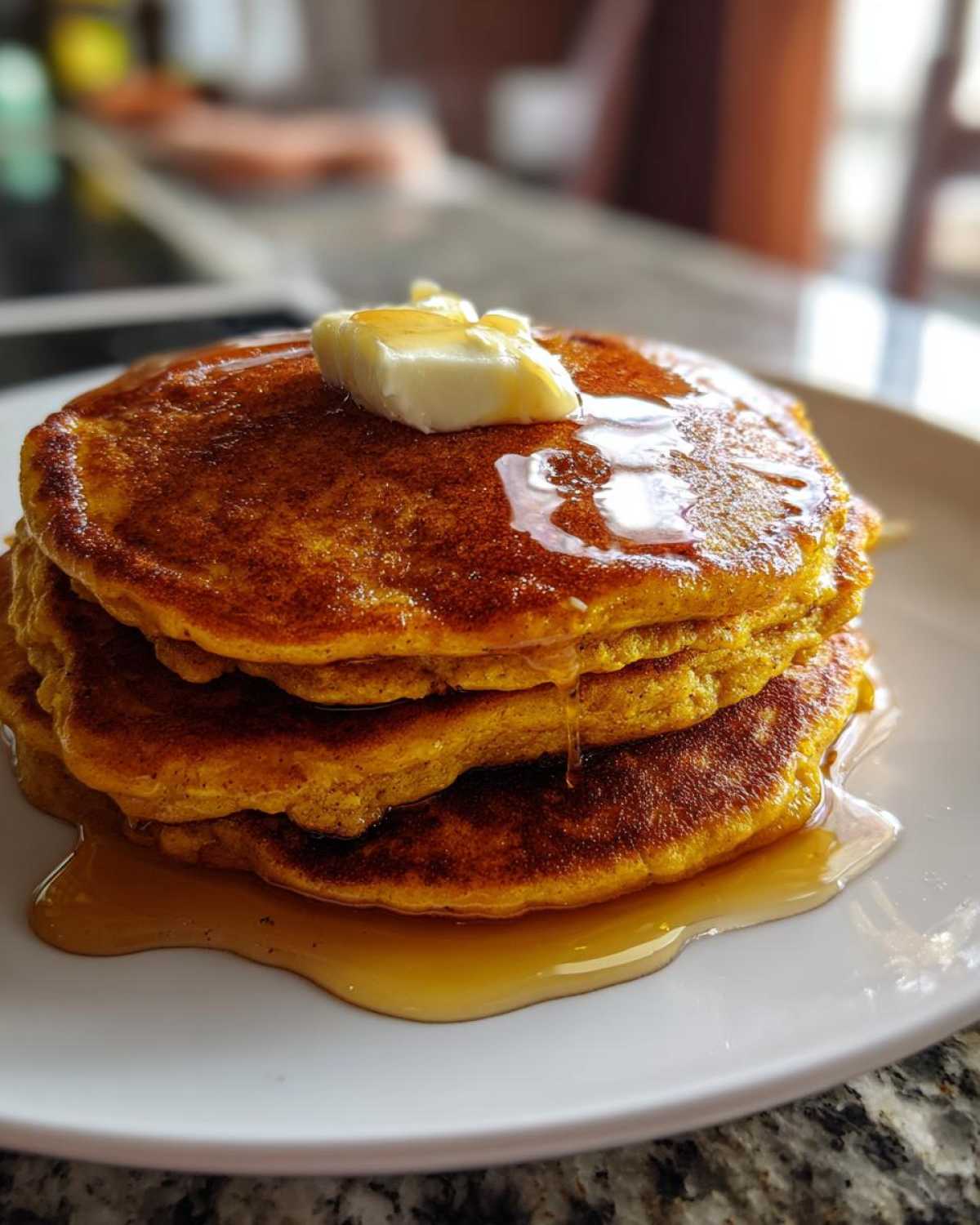 Pumpkin Spice Pancakes - detail 3