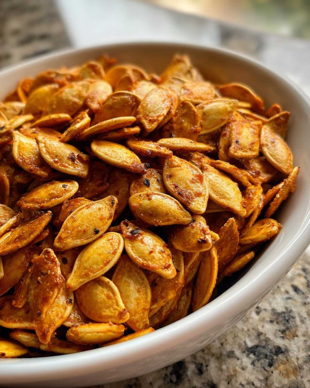 Pumpkin Spice Roasted Seeds - detail 2