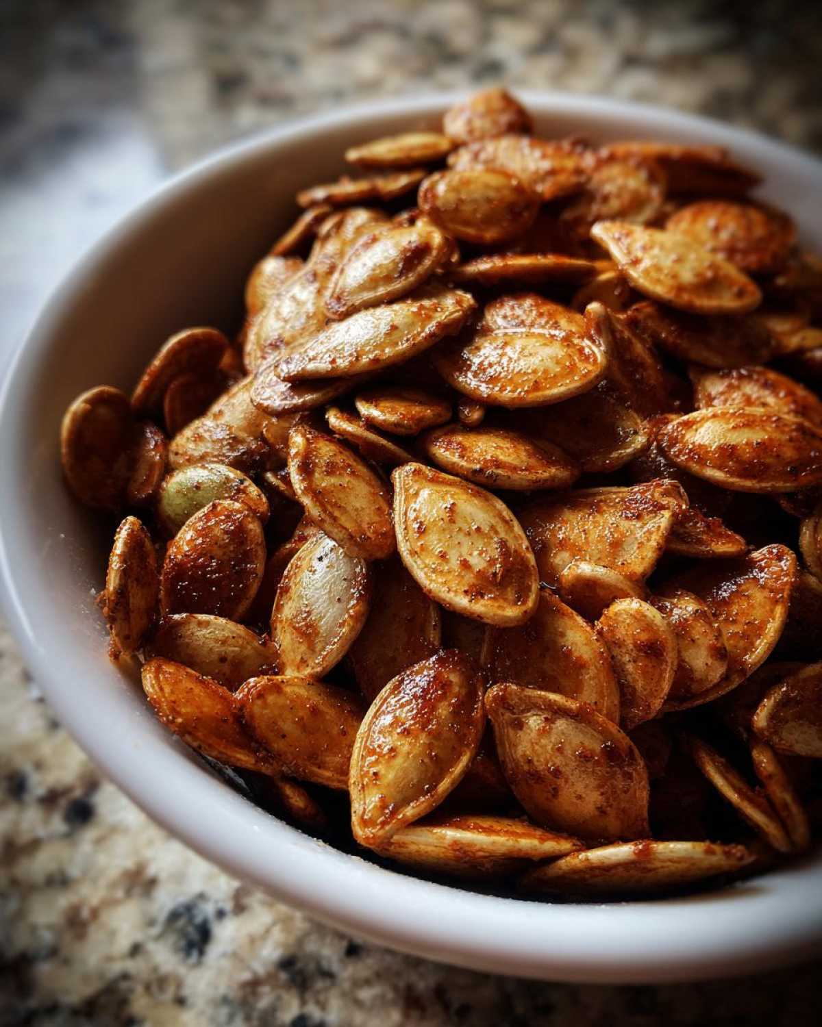 Pumpkin Spice Roasted Seeds - detail 3