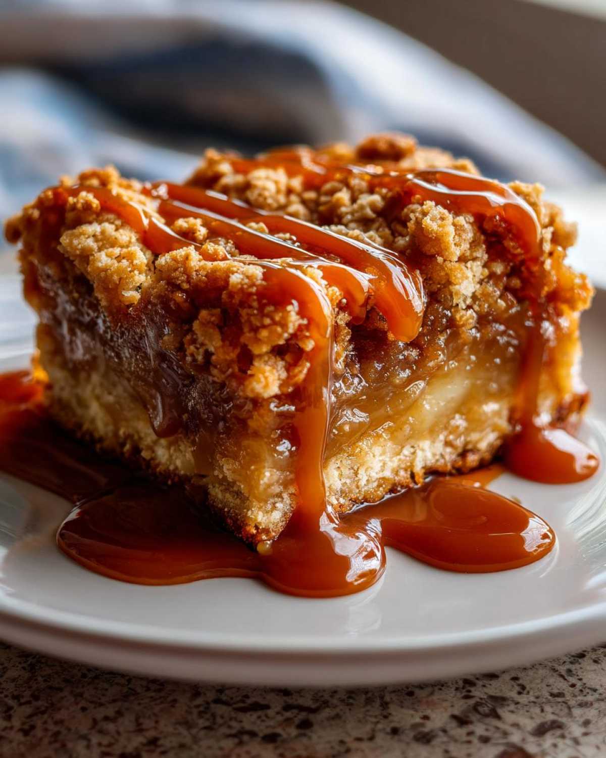 Salted Caramel Apple Pie Bars - detail 1
