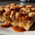 Salted Caramel Apple Pie Bars
