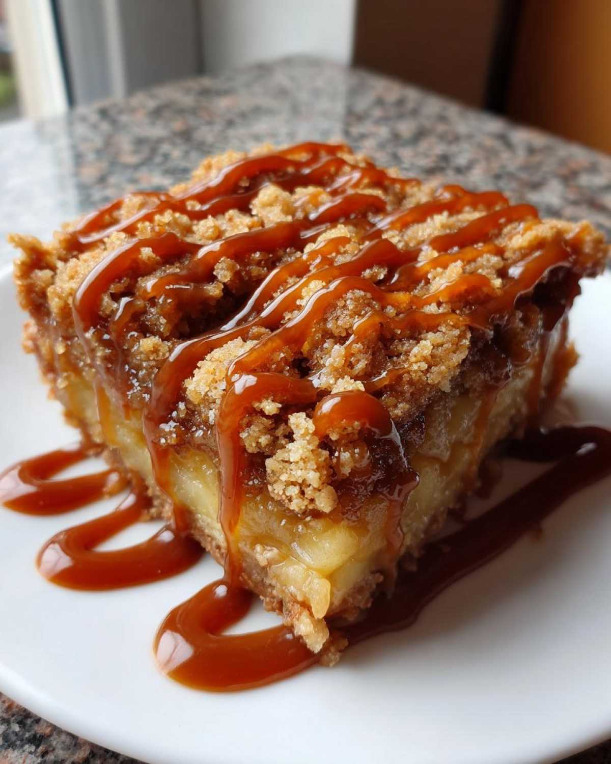 Salted Caramel Apple Pie Bars - detail 2
