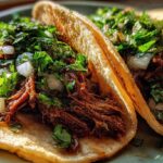 Slow Cooker Beef Barbacoa Tacos