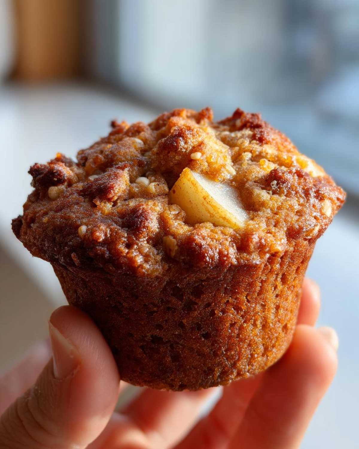 Spiced Pear Muffins - detail 1