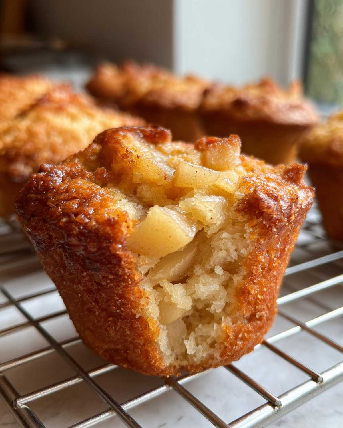Spiced Pear Muffins - detail 3