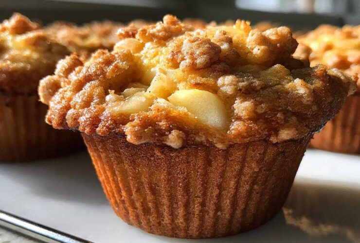 Spiced Pear Muffins