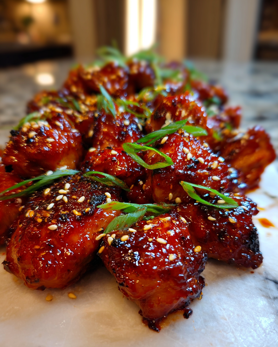 Spicy Korean Chicken Thighs - detail 2