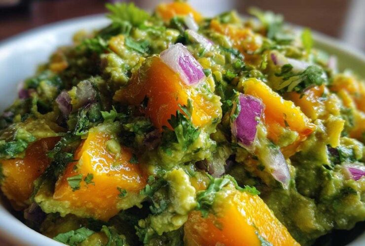 Spicy Mango Guacamole