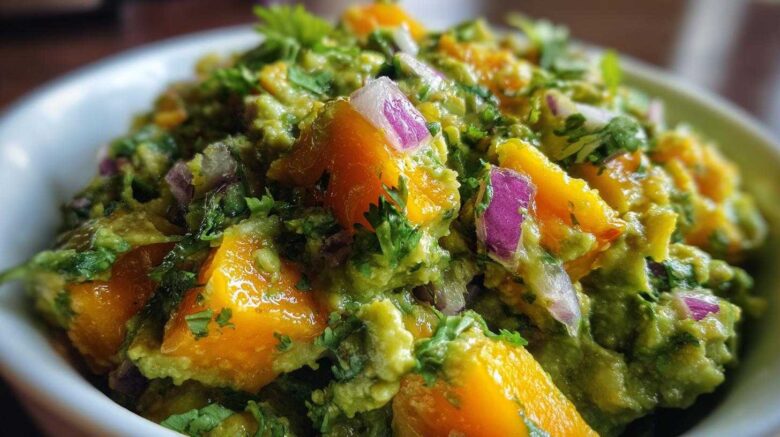 Spicy Mango Guacamole