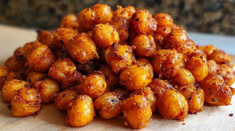 Spicy Roasted Chickpeas