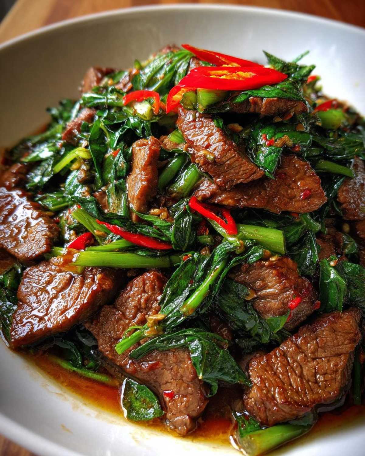 Spicy Thai Basil Beef Stir-Fry - detail 4