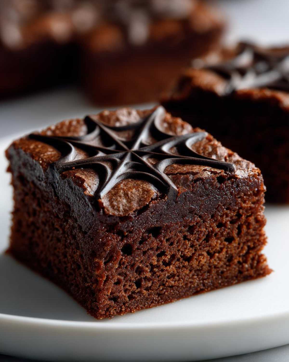 Spiderweb Brownies - detail 1