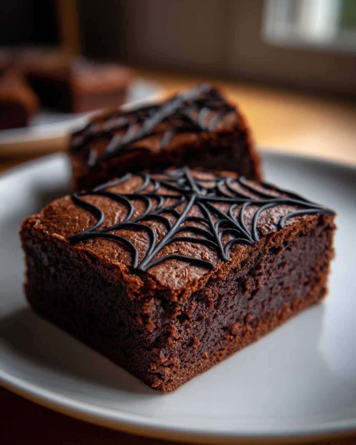 Spiderweb Brownies - detail 2