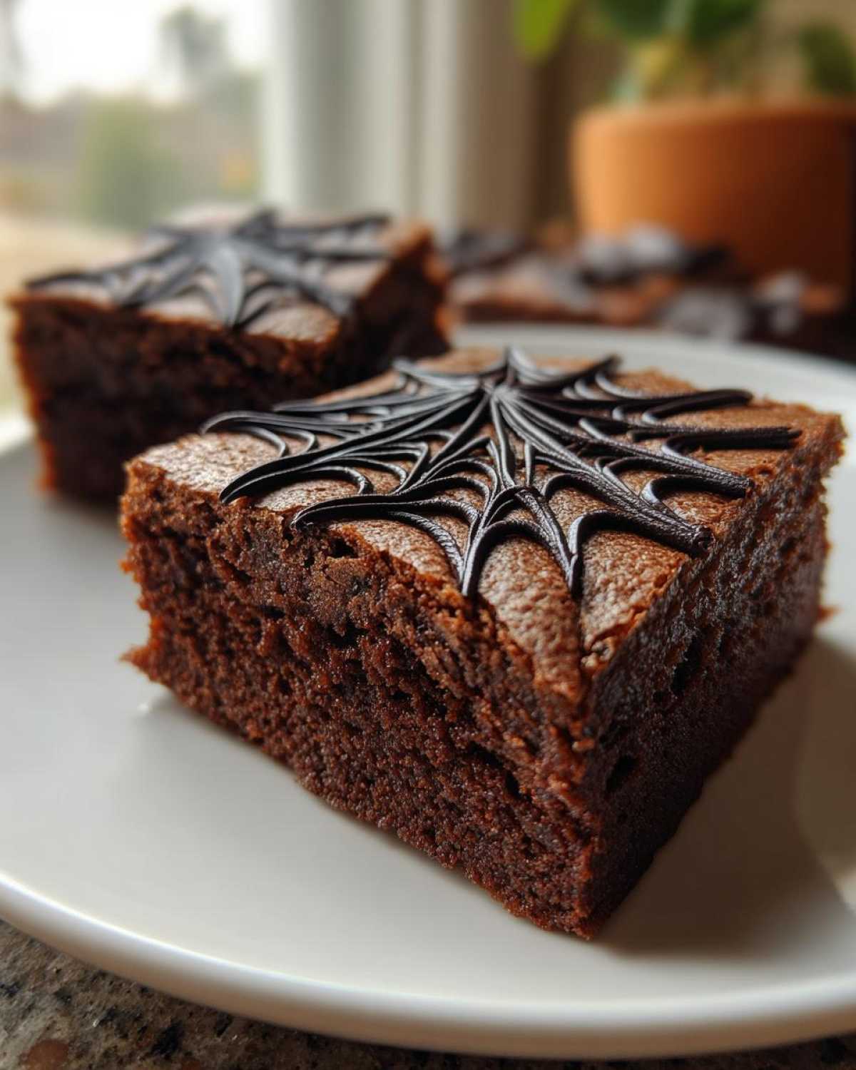 Spiderweb Brownies - detail 3