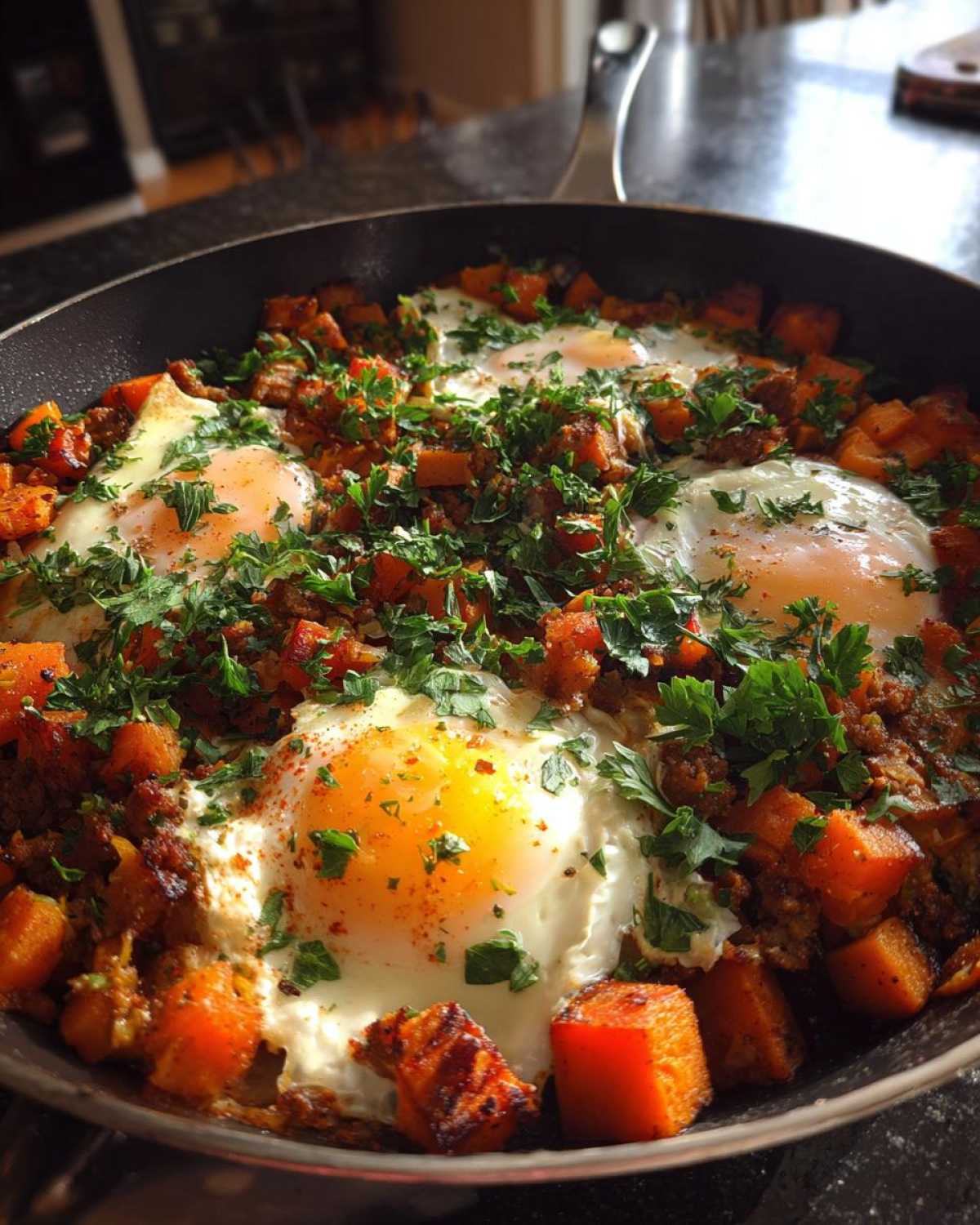 Sweet Potato Sausage Breakfast Hash - detail 1