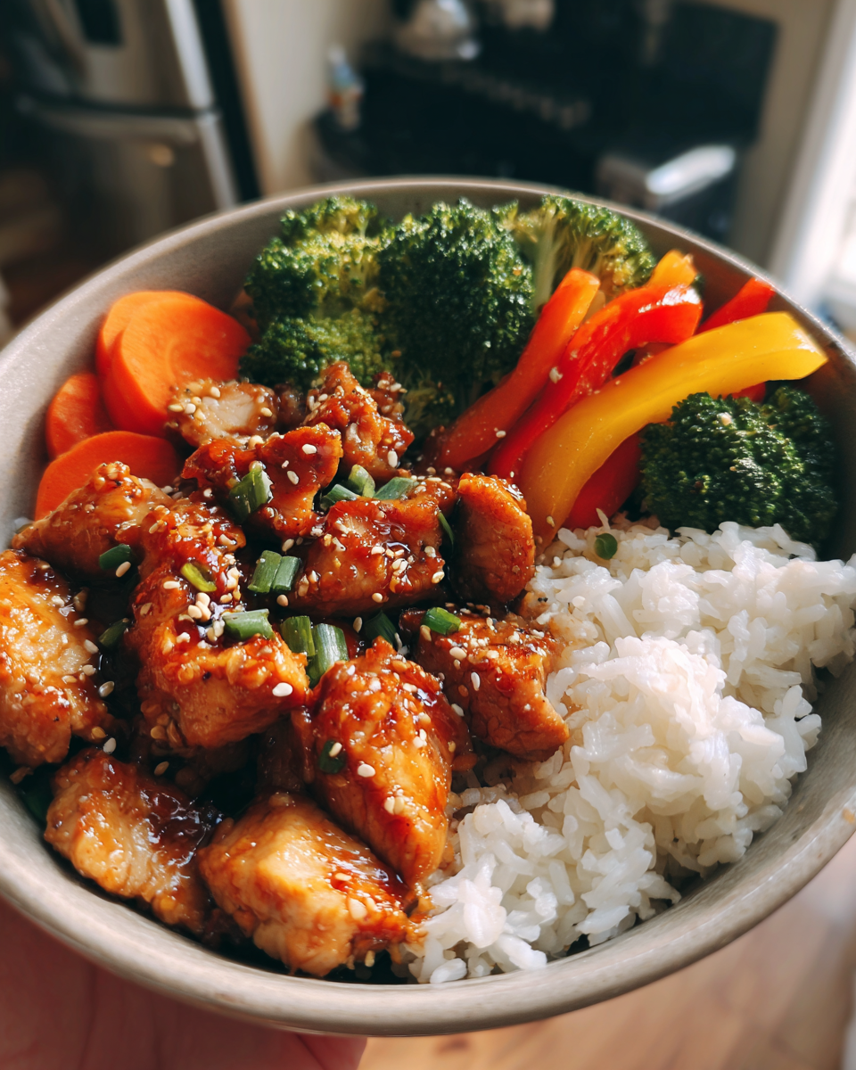 Teriyaki Chicken Meal Prep Bowls - detail 2