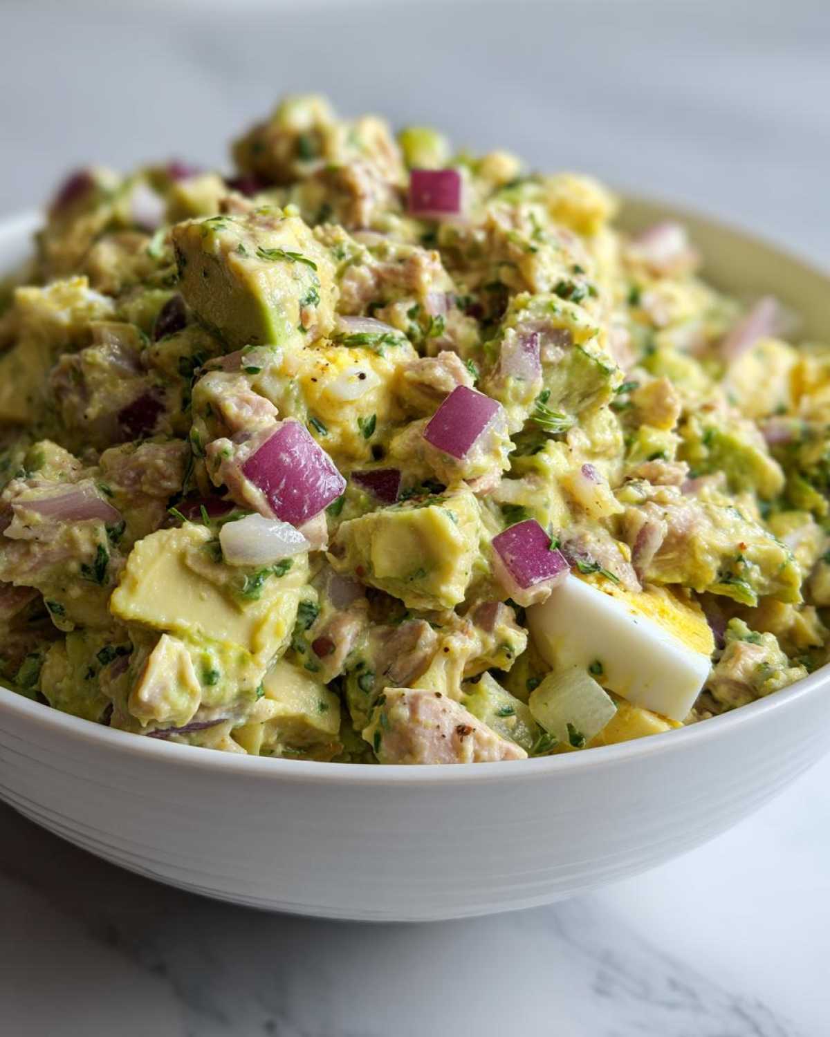 Tuna Avocado Egg Salad - detail 2