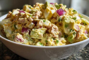 Tuna Avocado Egg Salad