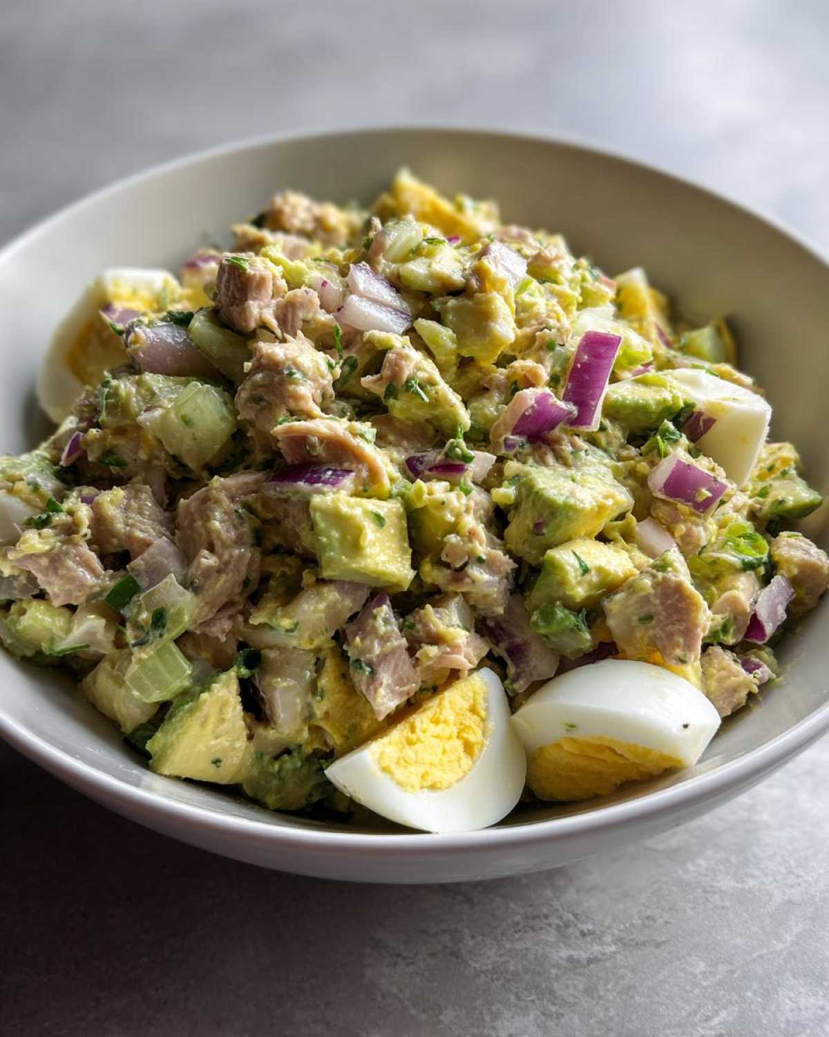 Tuna Avocado Egg Salad - detail 4