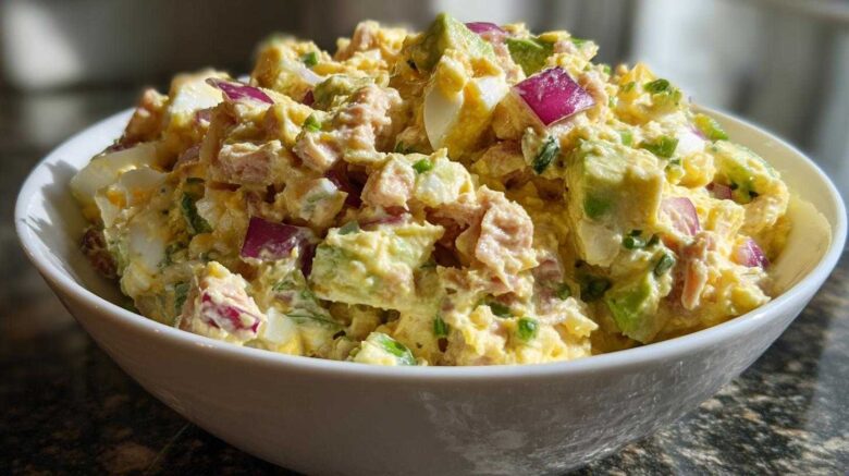 Tuna Avocado Egg Salad