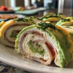 Turkey Avocado Pinwheels