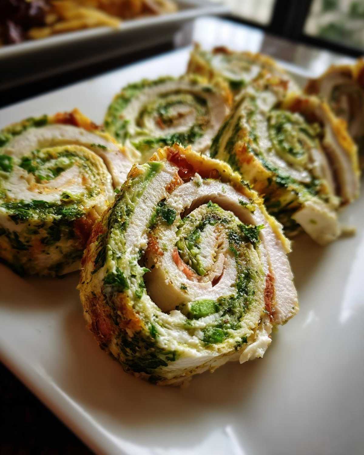 Turkey Avocado Pinwheels - detail 4