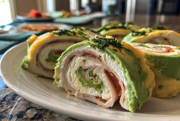 Turkey Avocado Pinwheels