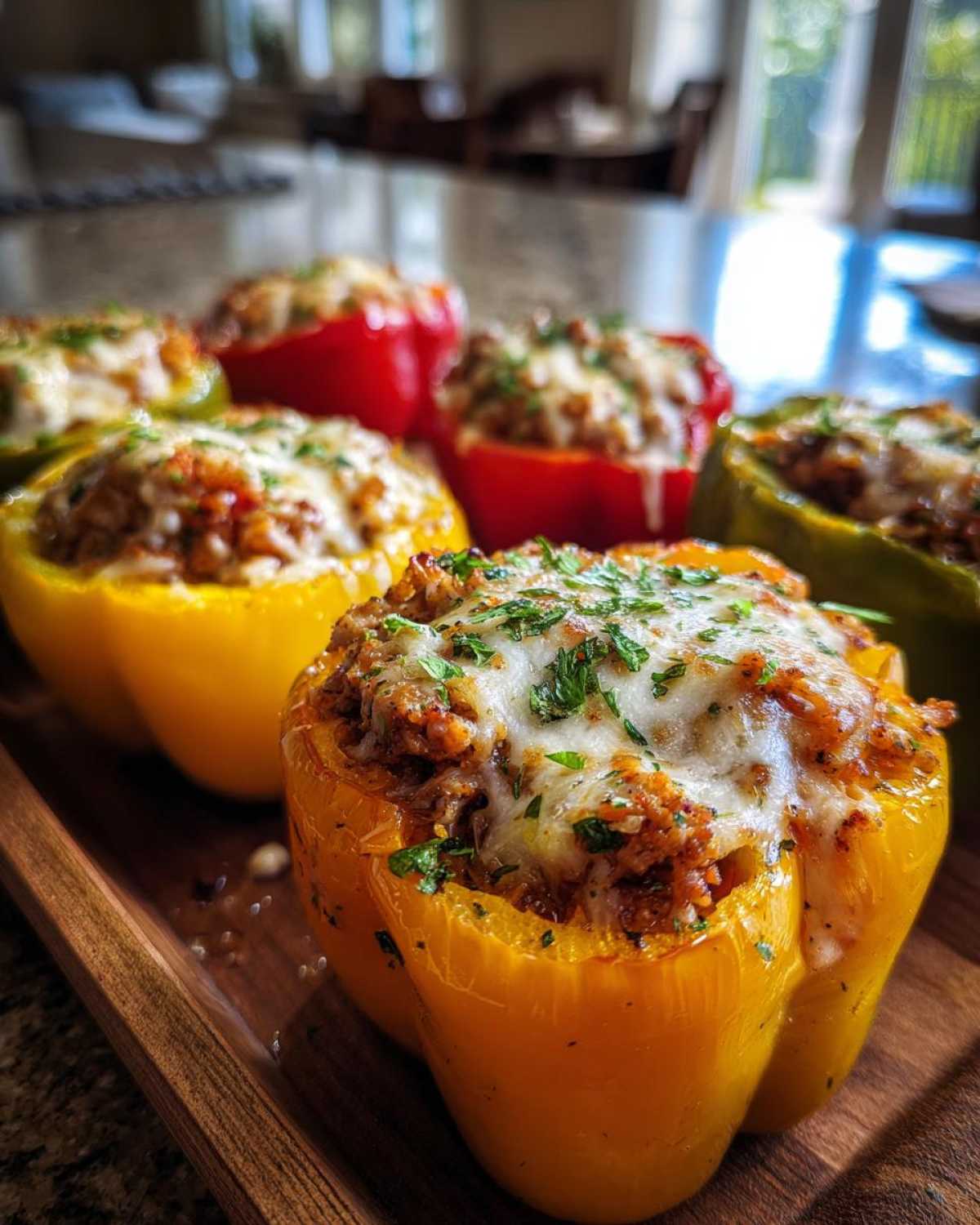 Turkey Stuffed Bell Peppers - detail 1