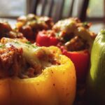 Turkey Stuffed Bell Peppers