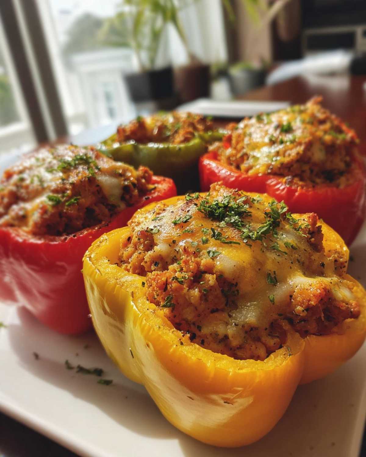 Turkey Stuffed Bell Peppers - detail 2